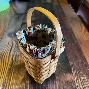 Longaberger small basket